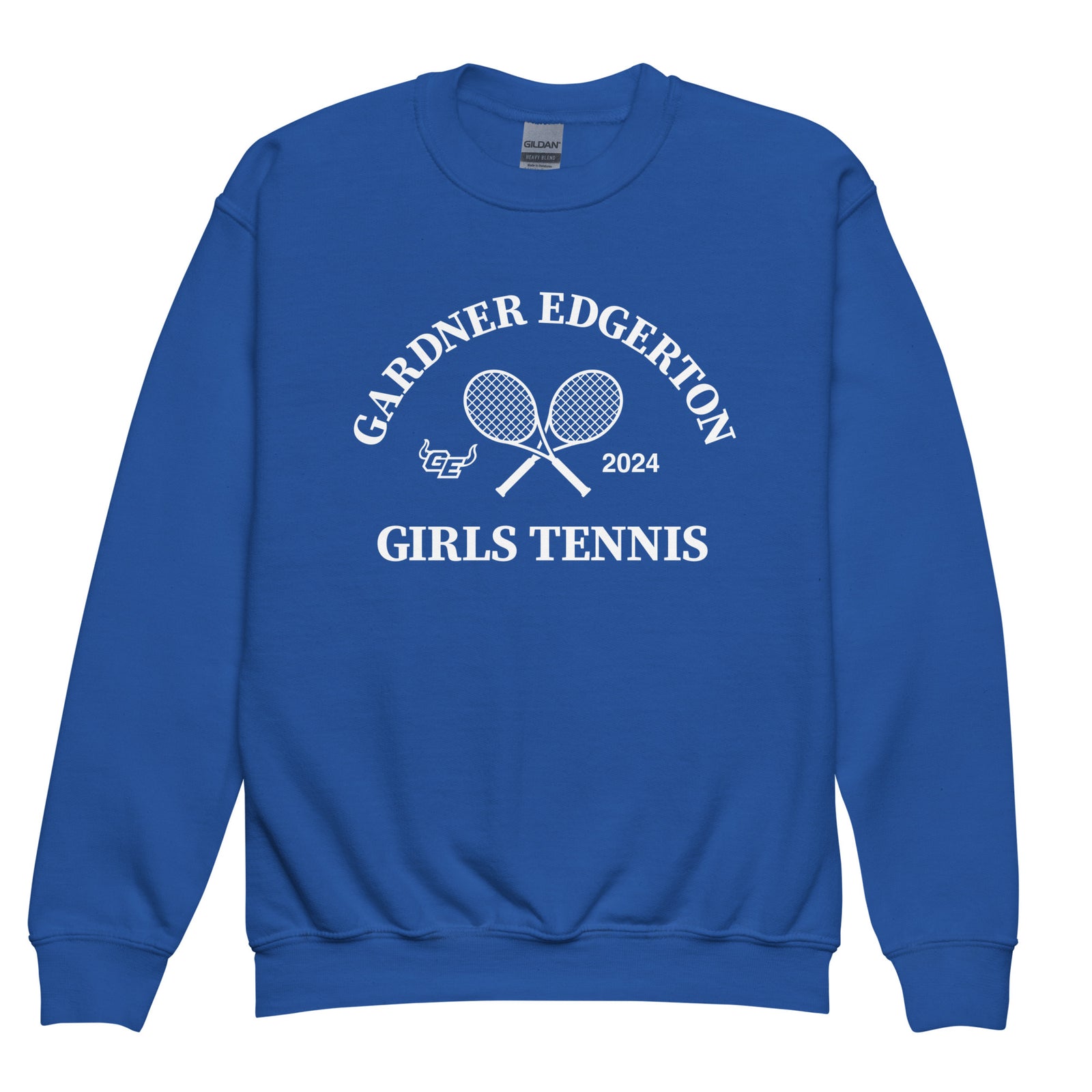 Gardner Edgerton Tennis Youth Crewneck Sweatshirt