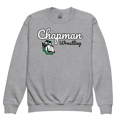 Chapman Wrestling Youth Crew Neck Sweatshirt