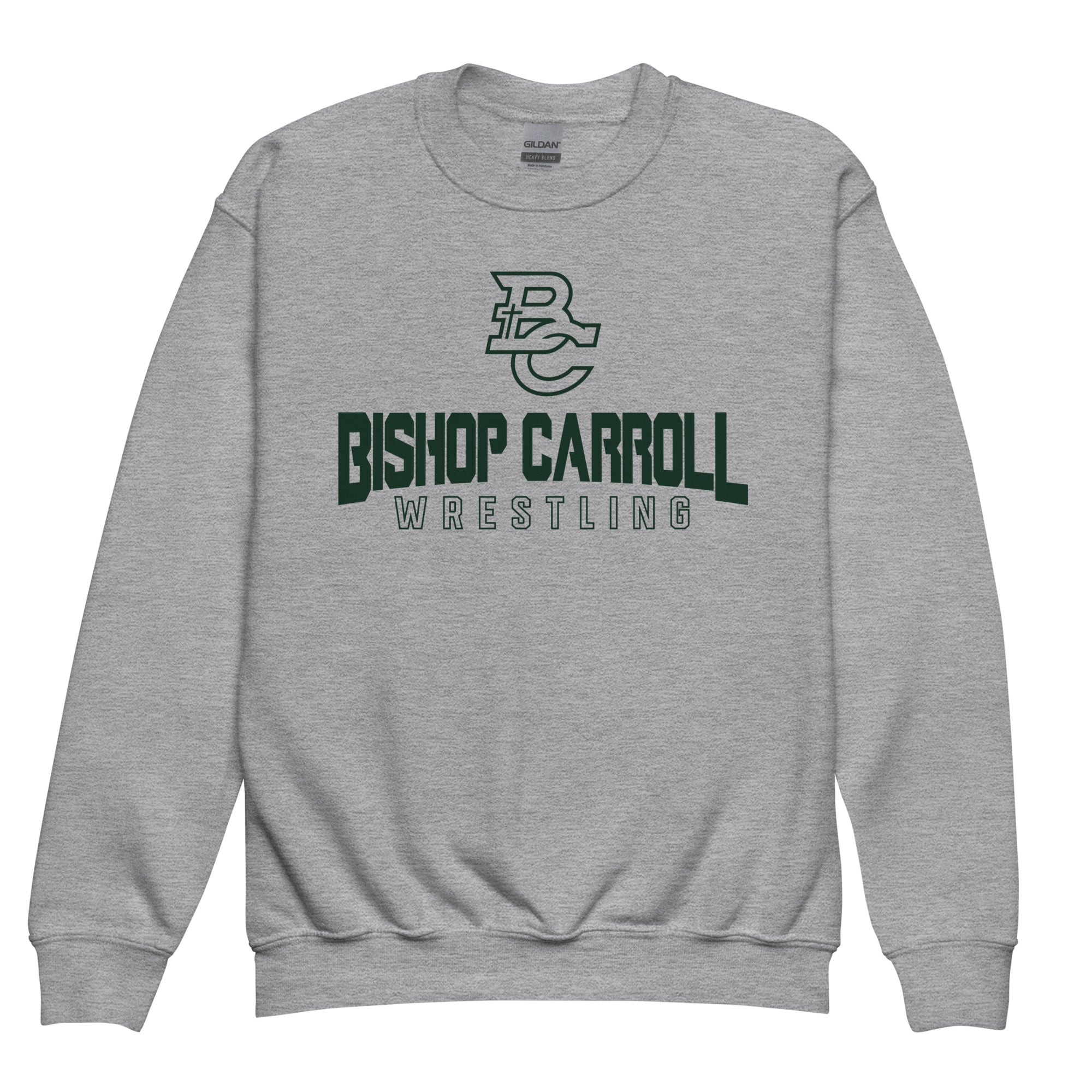 Bishop Carroll Wrestling Youth crewneck sweatshirt