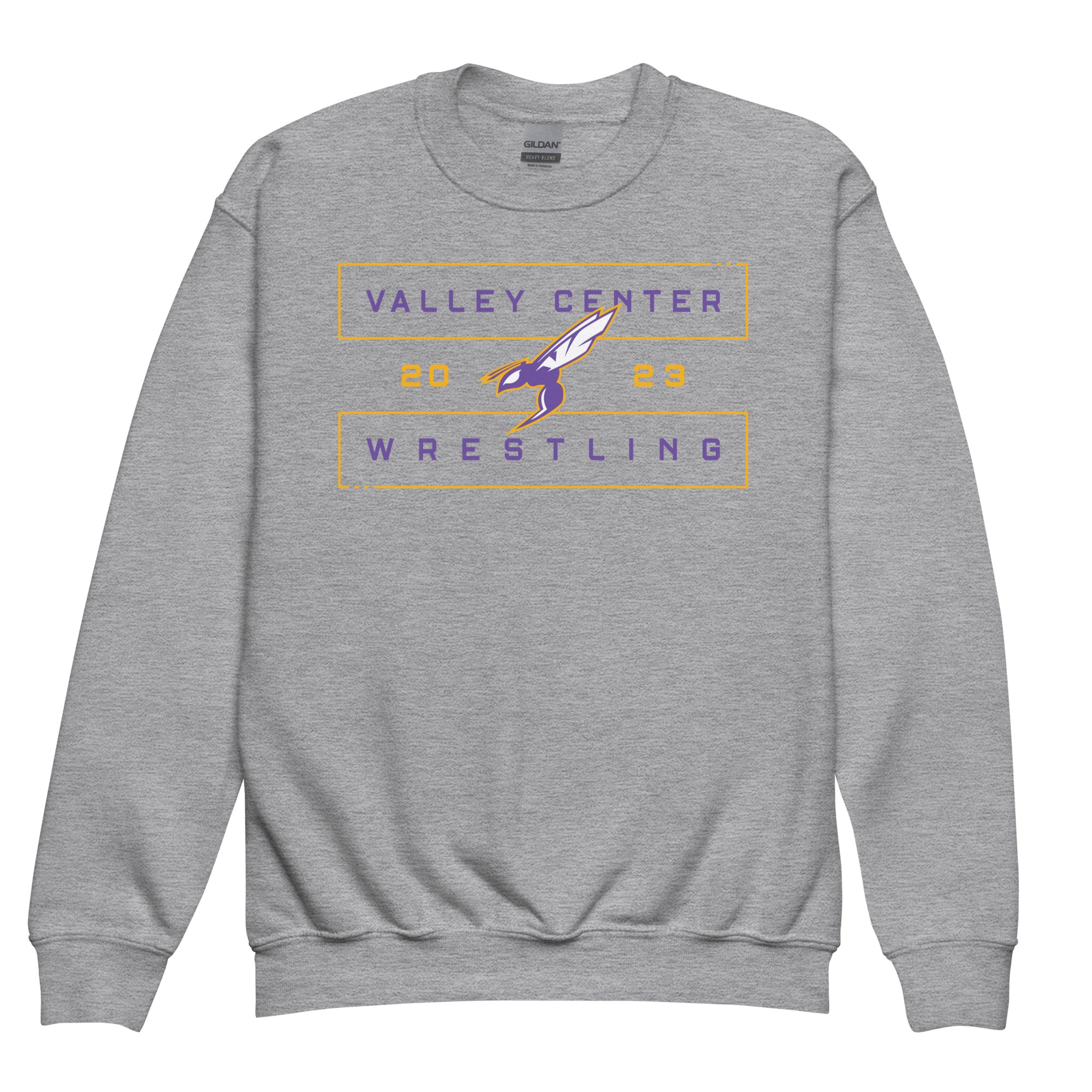 Valley Center Wrestling Club Youth Crewneck Sweatshirt