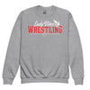 Lady Vikes Wrestling Youth Crewneck Sweatshirt