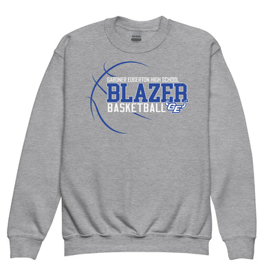 Gardner Edgerton Basketball Youth Crew Neck Sweatshirt