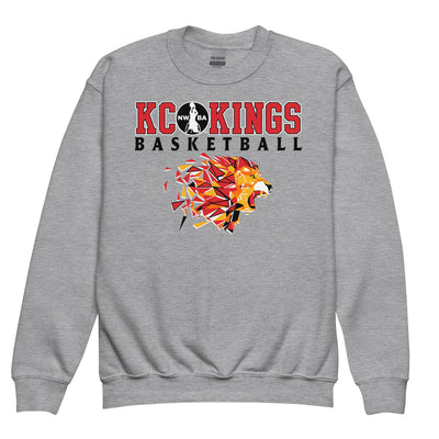 KC Kings Basketball Youth Crew Neck Sweatshirt