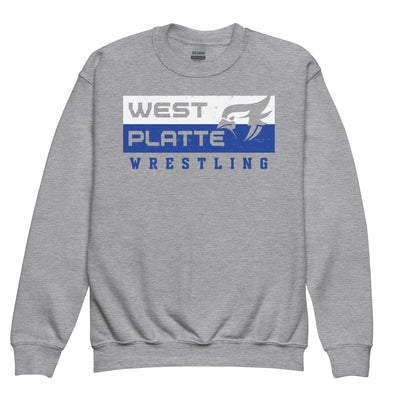 West Platte Wrestling Youth Crew Neck Sweatshirt