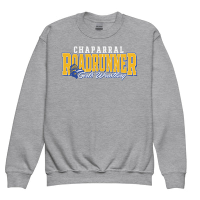 Chaparral High School Wrestling Youth Crew Neck Sweatshirt