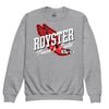 Royster Rockets Track & Field Youth Crew Neck Sweatshirt