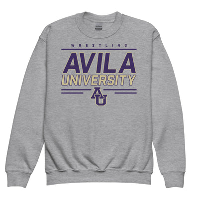 Avila Wrestling Youth Crew Neck Sweatshirt