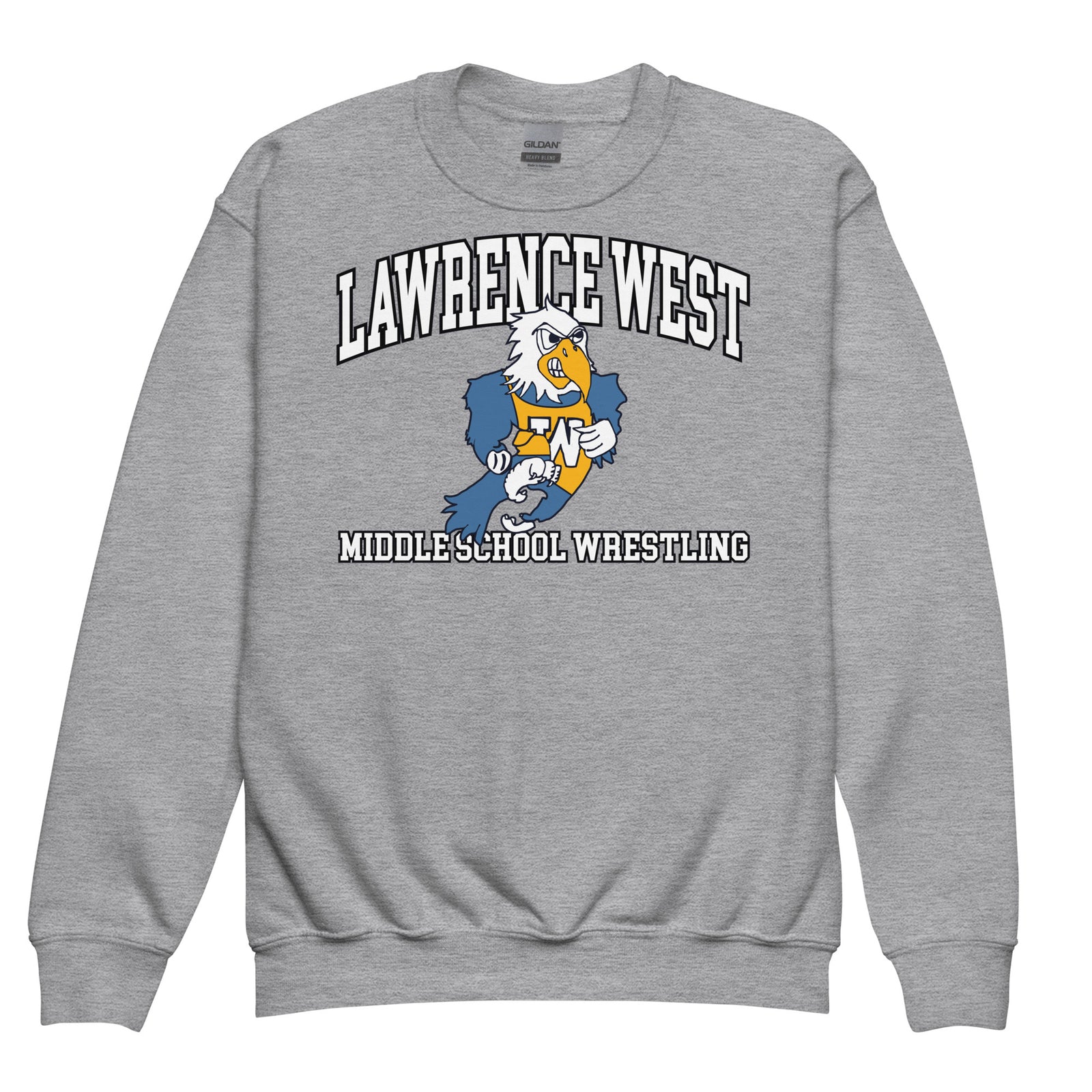 Lawrence West Youth Crew Neck Sweatshirt