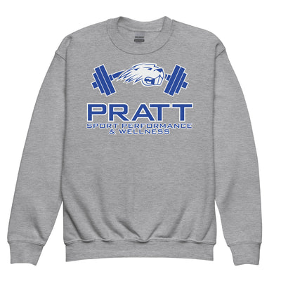 Pratt Community College Sport Performance & Wellness Youth Crew Neck Sweatshirt