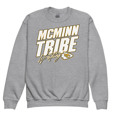 McMinn Middle School Wrestling Youth Crew Neck Sweatshirt