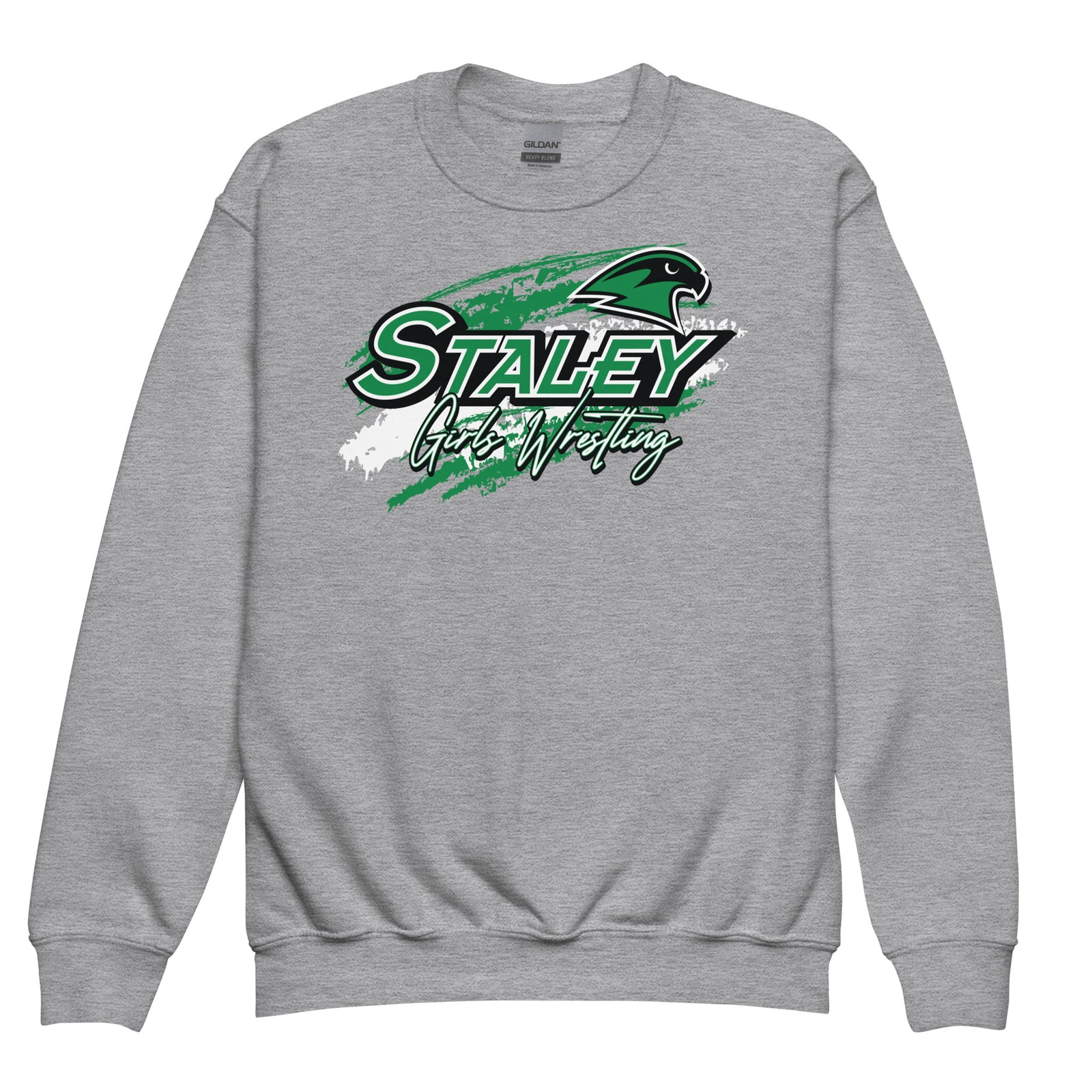 Staley Girls Wrestling Youth Crew Neck Sweatshirt