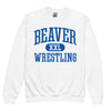 Pratt Community College Beaver XXL Wrestling Youth crewneck sweatshirt