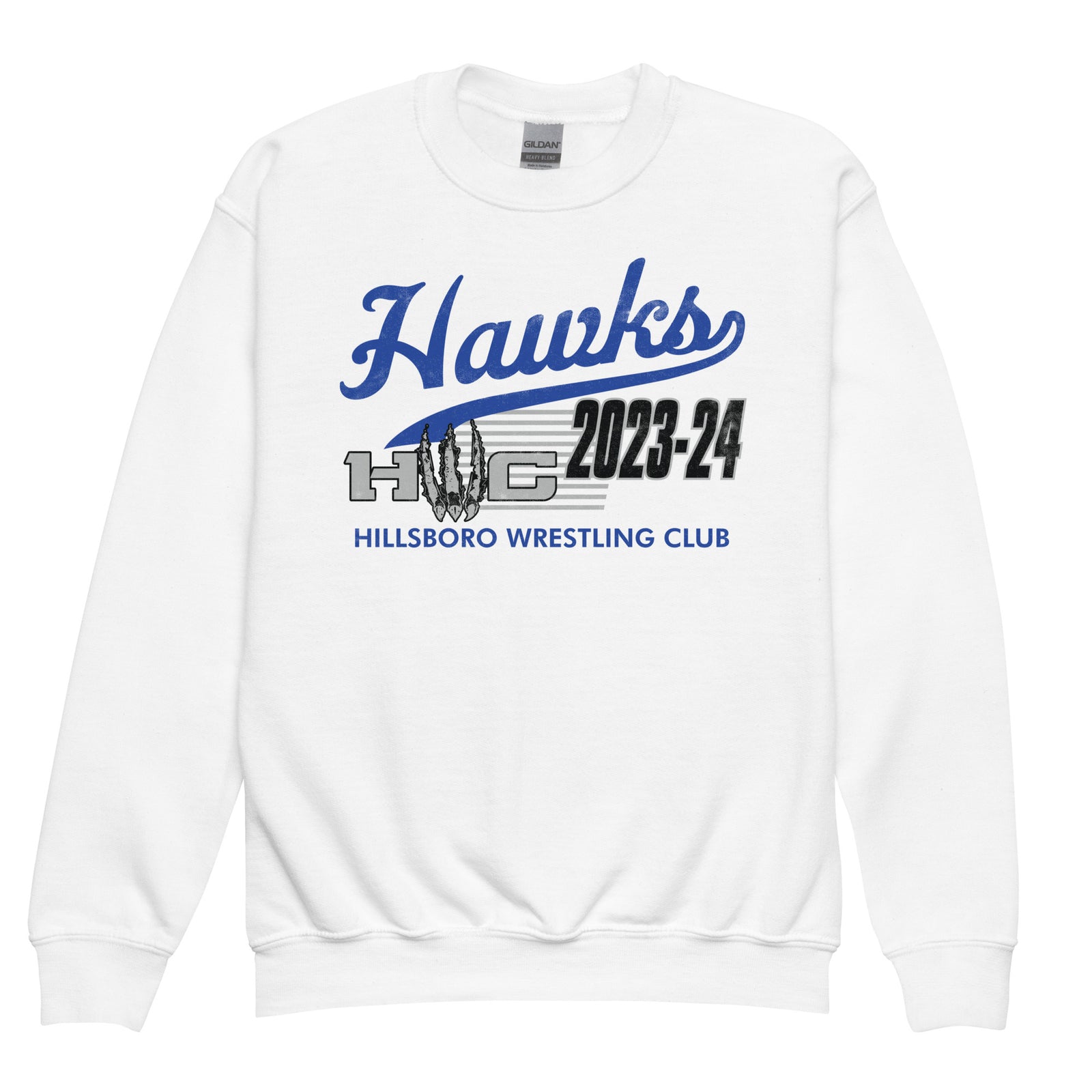 Hillsboro Wrestling Club Youth Crewneck Sweatshirt