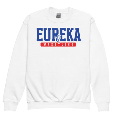 Eureka Wrestling  Youth Crewneck Sweatshirt