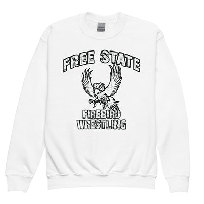 Lawrence Free State Wrestling Youth Crewneck Sweatshirt