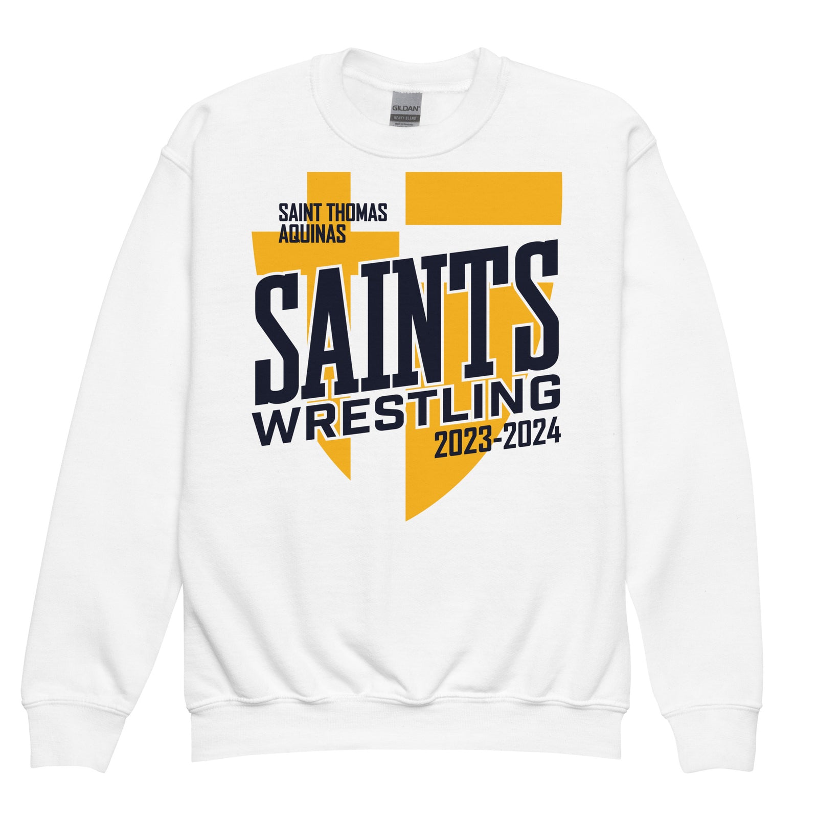 Saint Thomas Aquinas Wrestling Youth Crewneck Sweatshirt