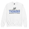 Topeka Blue Thunder Wrestling Youth crewneck sweatshirt