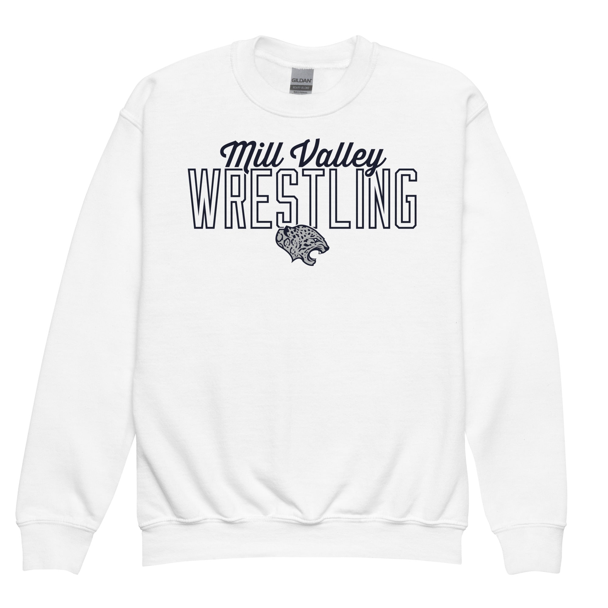 Mill Valley Wrestling Club Youth Crewneck Sweatshirt