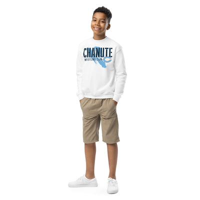 Chanute Wrestling Club Youth Crew Neck Sweatshirt