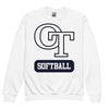 OT Baseball and Softball League - Softball Youth crewneck sweatshirt