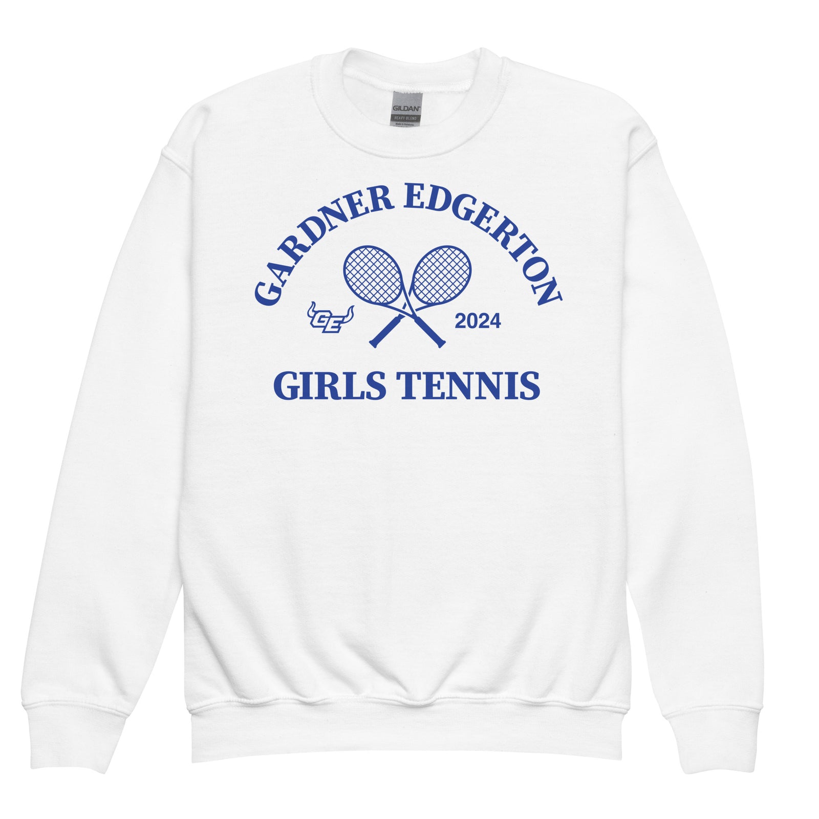 Gardner Edgerton Tennis Youth Crewneck Sweatshirt