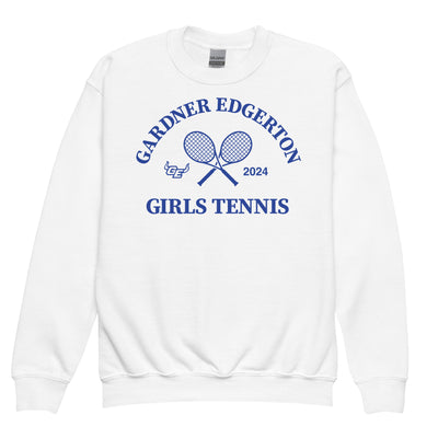 Gardner Edgerton Tennis Youth Crewneck Sweatshirt