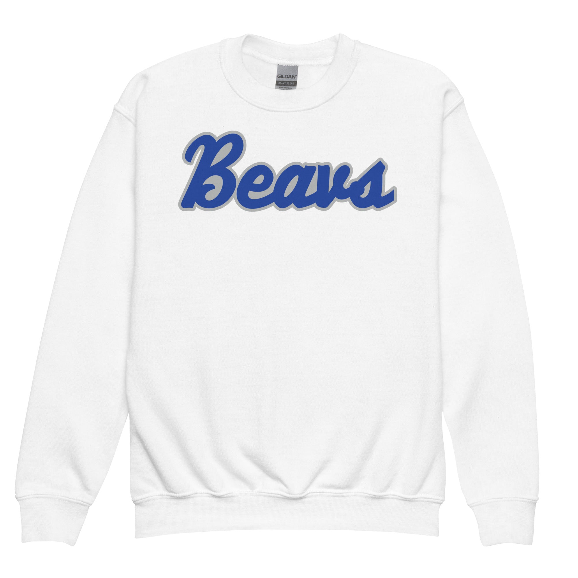 Pratt Community College Beavs Youth Crew Neck Sweatshirt