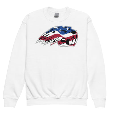 Pratt Community College USA Beaver Youth Crew Neck Sweatshirt