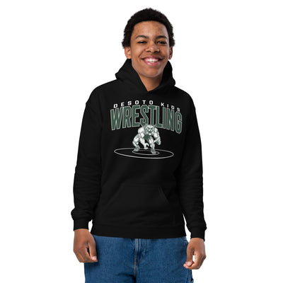 De Soto Kids Wrestling Youth Heavy Blend Hooded Sweatshirt