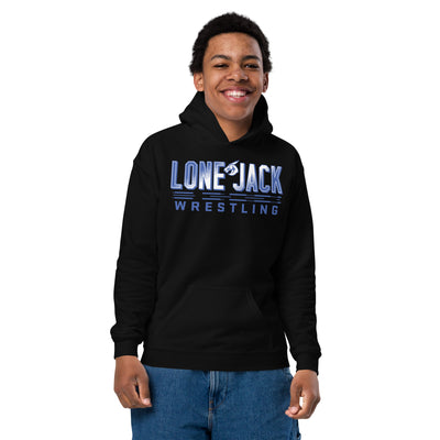 Lone Jack Wrestling Youth Heavy Blend Hooded Sweatshirt