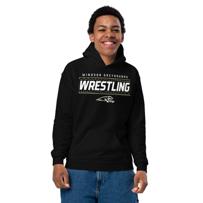 Windsor Wrestling Youth Heavy Blend Hooded Sweatshirt