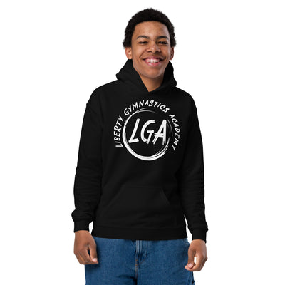 Liberty Gymnastics Academy Youth Heavy Blend Hooded Sweatshirt