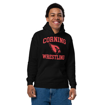 Corning High School Youth Heavy Blend Hooded Sweatshirt