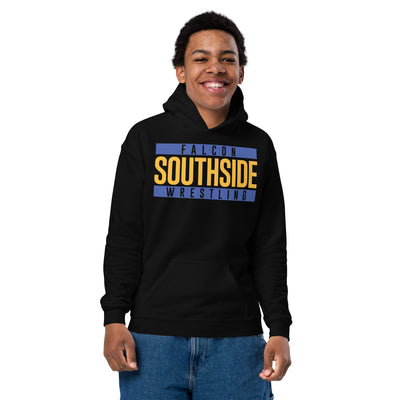 Olathe South Wrestling Youth Heavy Blend Hooded Sweatshirt