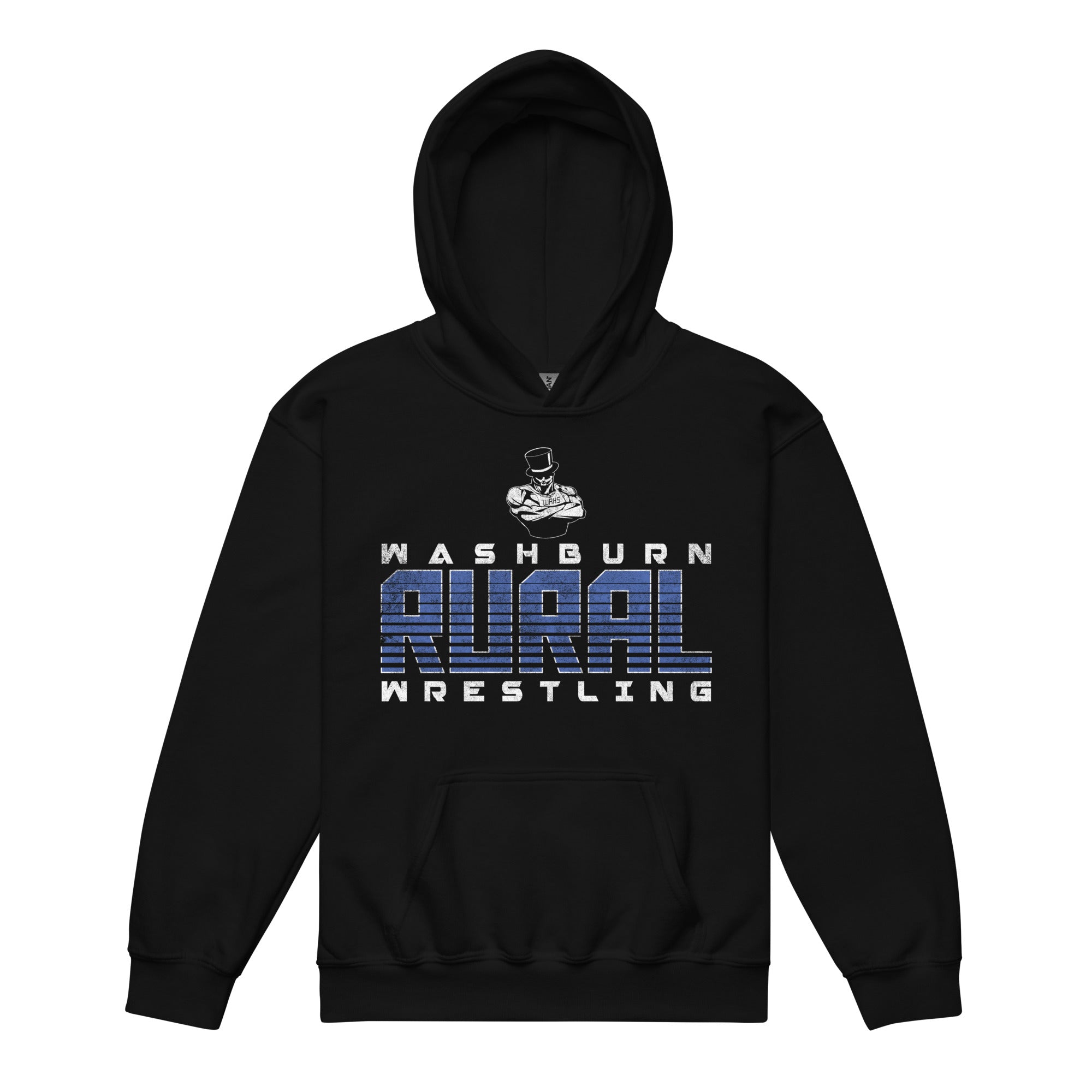 Washburn Rural Wrestling Youth heavy blend hoodie