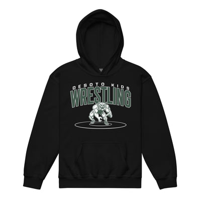 De Soto Kids Wrestling Youth Heavy Blend Hooded Sweatshirt