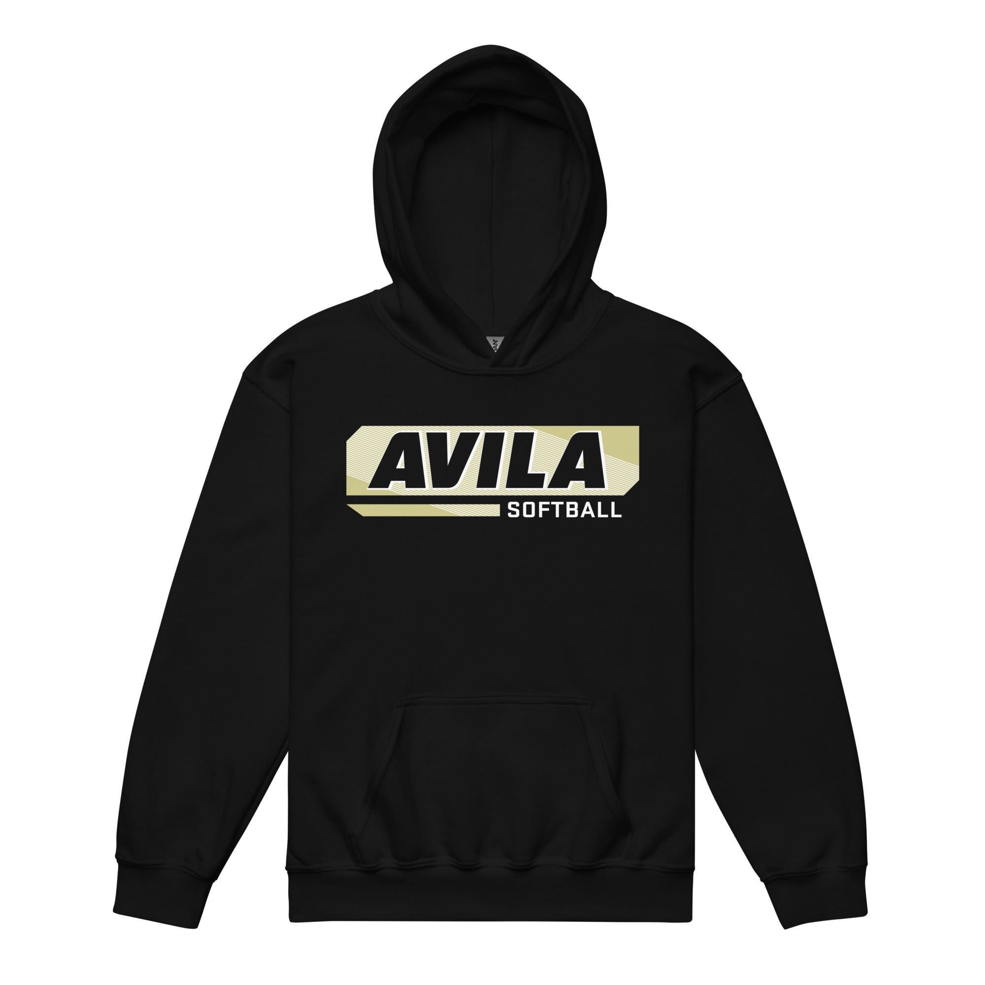 Avila Softball Youth Heavy Blend Hooded Sweatshirt