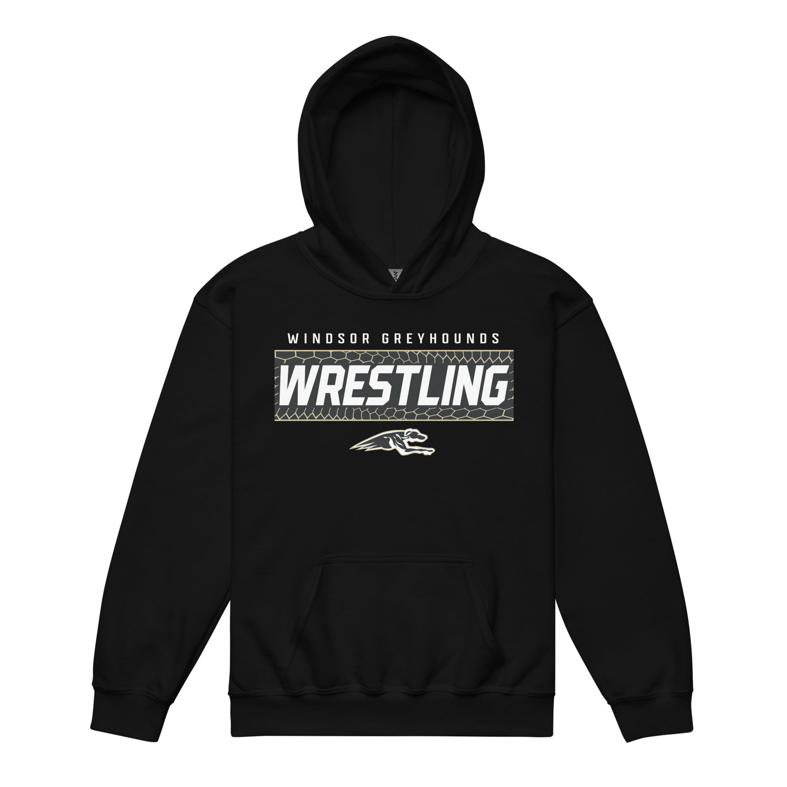 Windsor Wrestling Youth Heavy Blend Hooded Sweatshirt