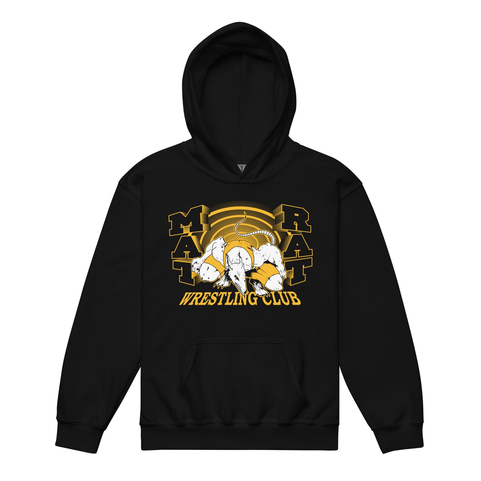 Mat Rat Wrestling Youth Heavy Blend Hooded Sweatshirt