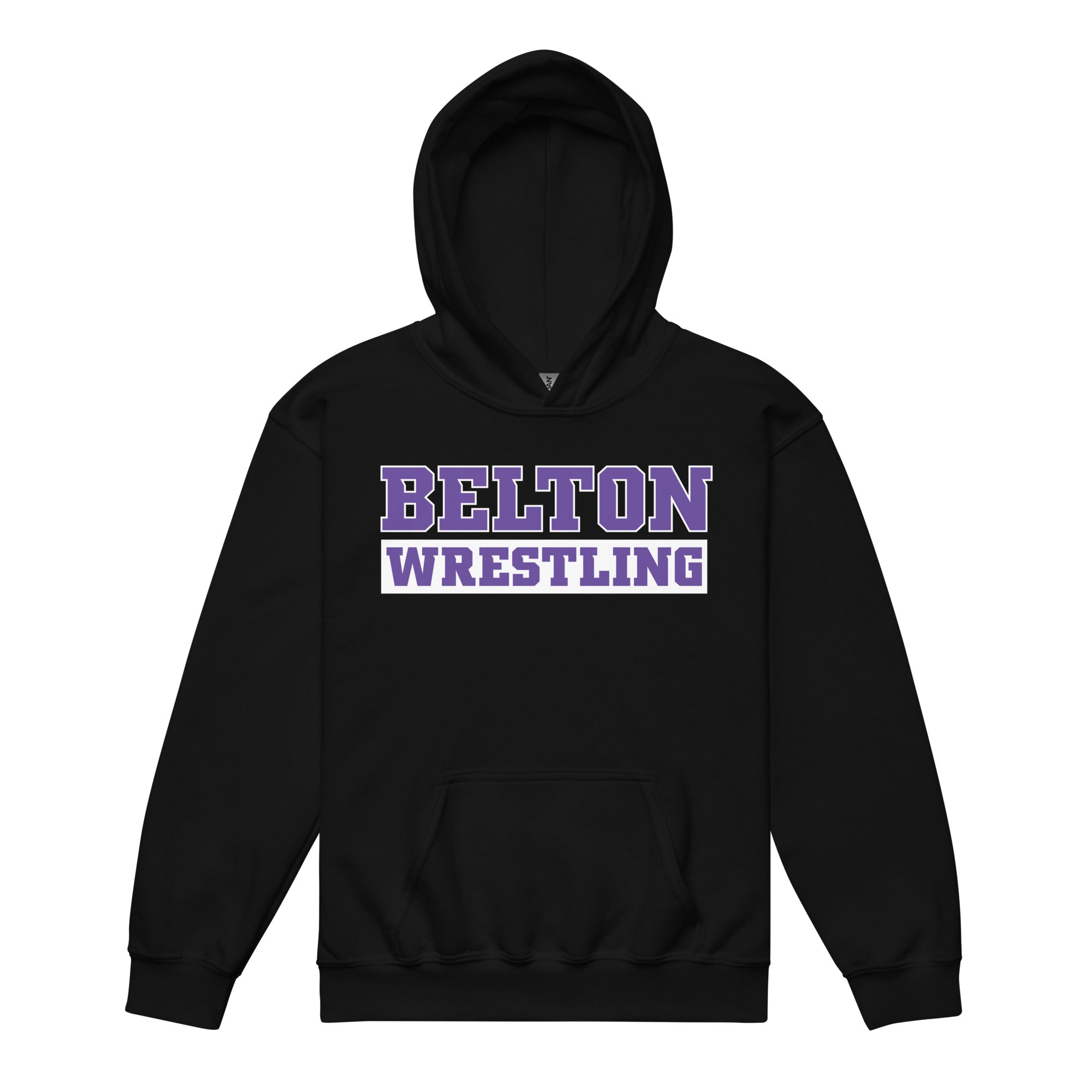 Belton Wrestling Youth Heavy Blend Hooded Sweatshirt