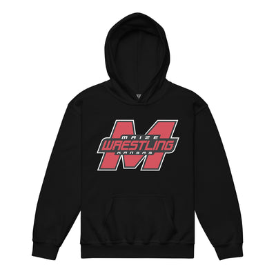 Maize Wrestling Youth heavy blend hoodie