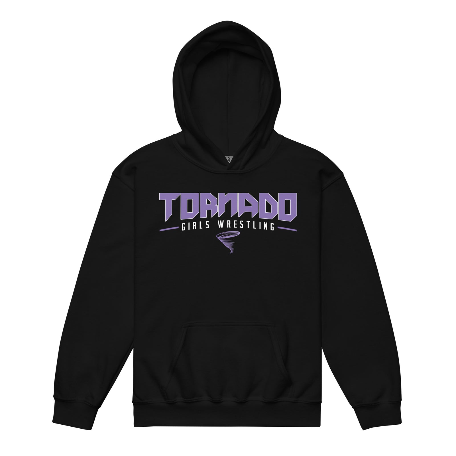 Susan B. Anthony Girls Wrestling Youth Heavy Blend Hooded Sweatshirt