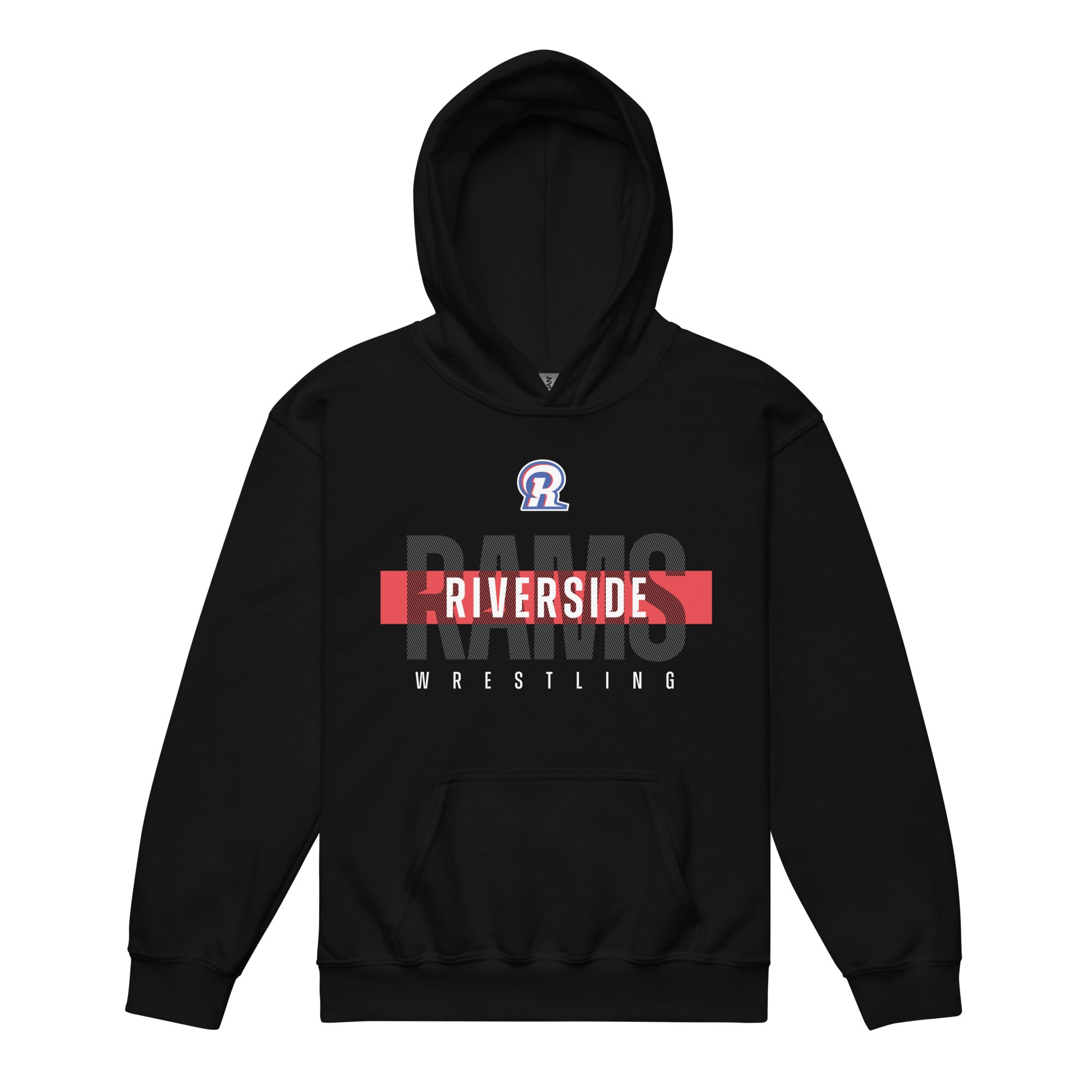 Riverside Rams Wrestling Youth heavy blend hoodie