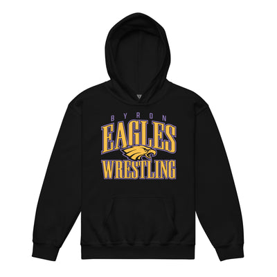 Bryon Eagles Youth Heavy Blend Hooded Sweatshirt