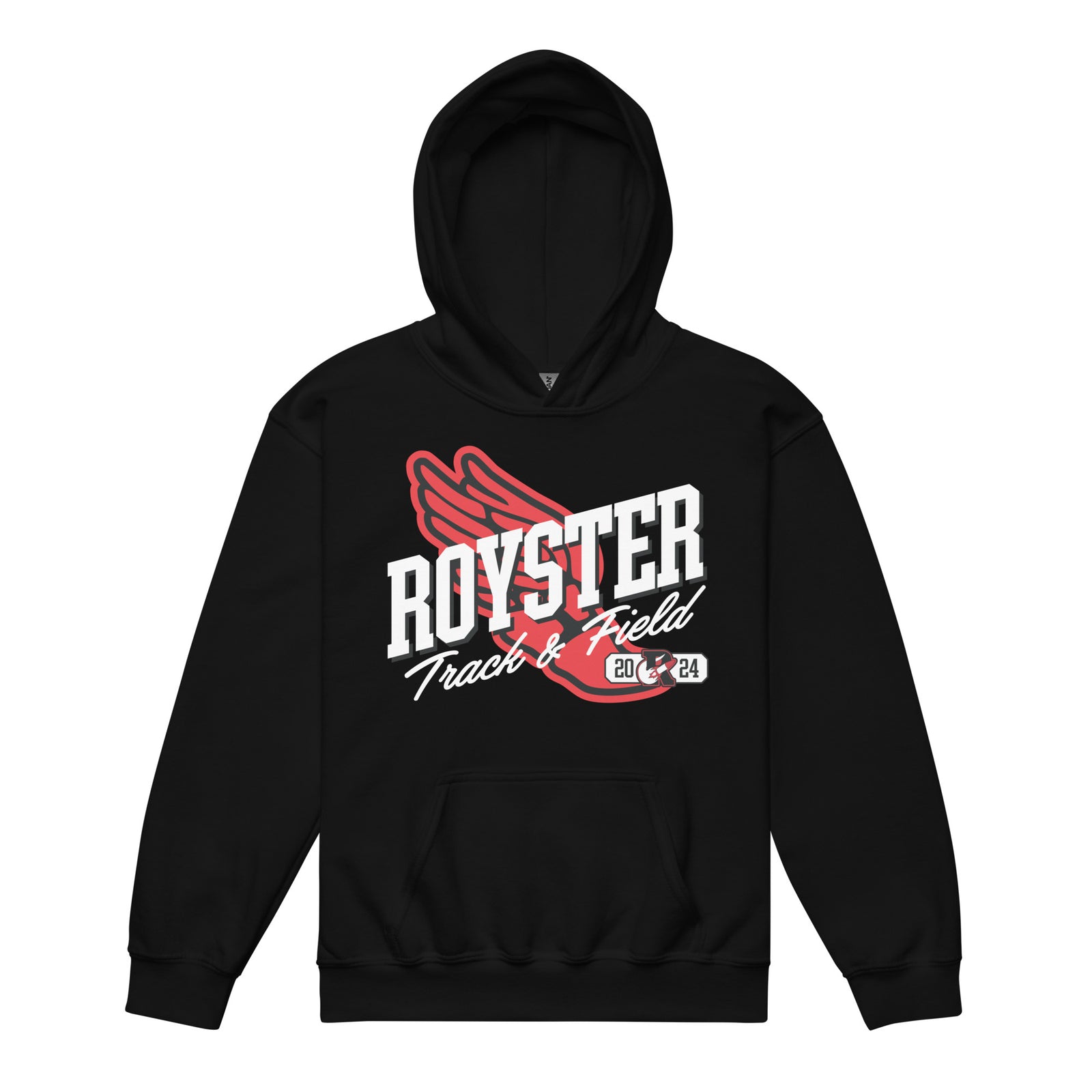 Royster Rockets Track & Field Youth Heavy Blend Hooded Sweatshirt