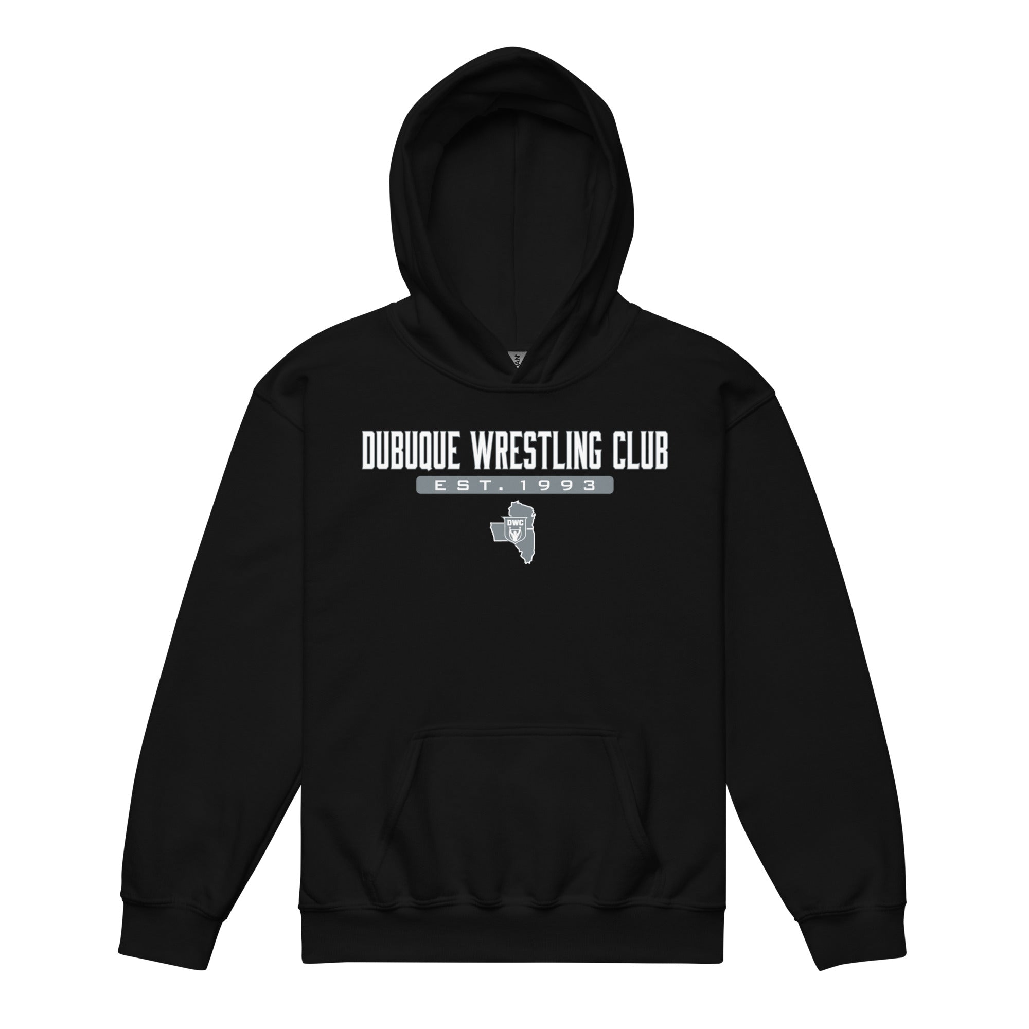 Dubuque Wrestling Club Youth Heavy Blend Hooded Sweatshirt