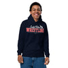 Lady Vikes Wrestling Youth Heavy Blend Hooded Sweatshirt