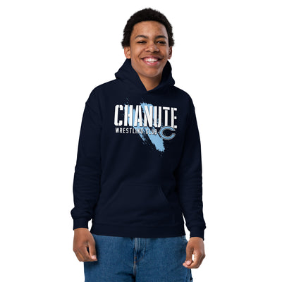 Chanute Wrestling Club Youth Heavy Blend Hooded Sweatshirt