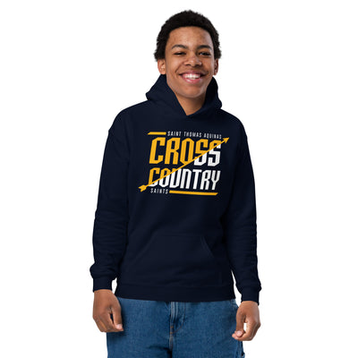 2024 Team STA XC Youth Heavy Blend Hooded Sweatshirt