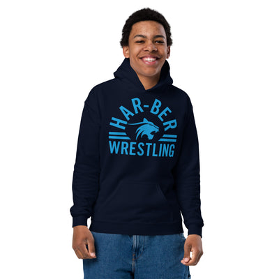 Har-Ber Wrestling Youth Heavy Blend Hooded Sweatshirt